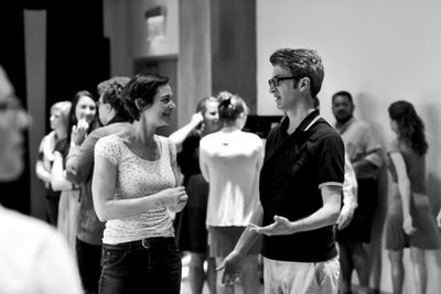 Jenny Bacon, Daniel Aukin Photo