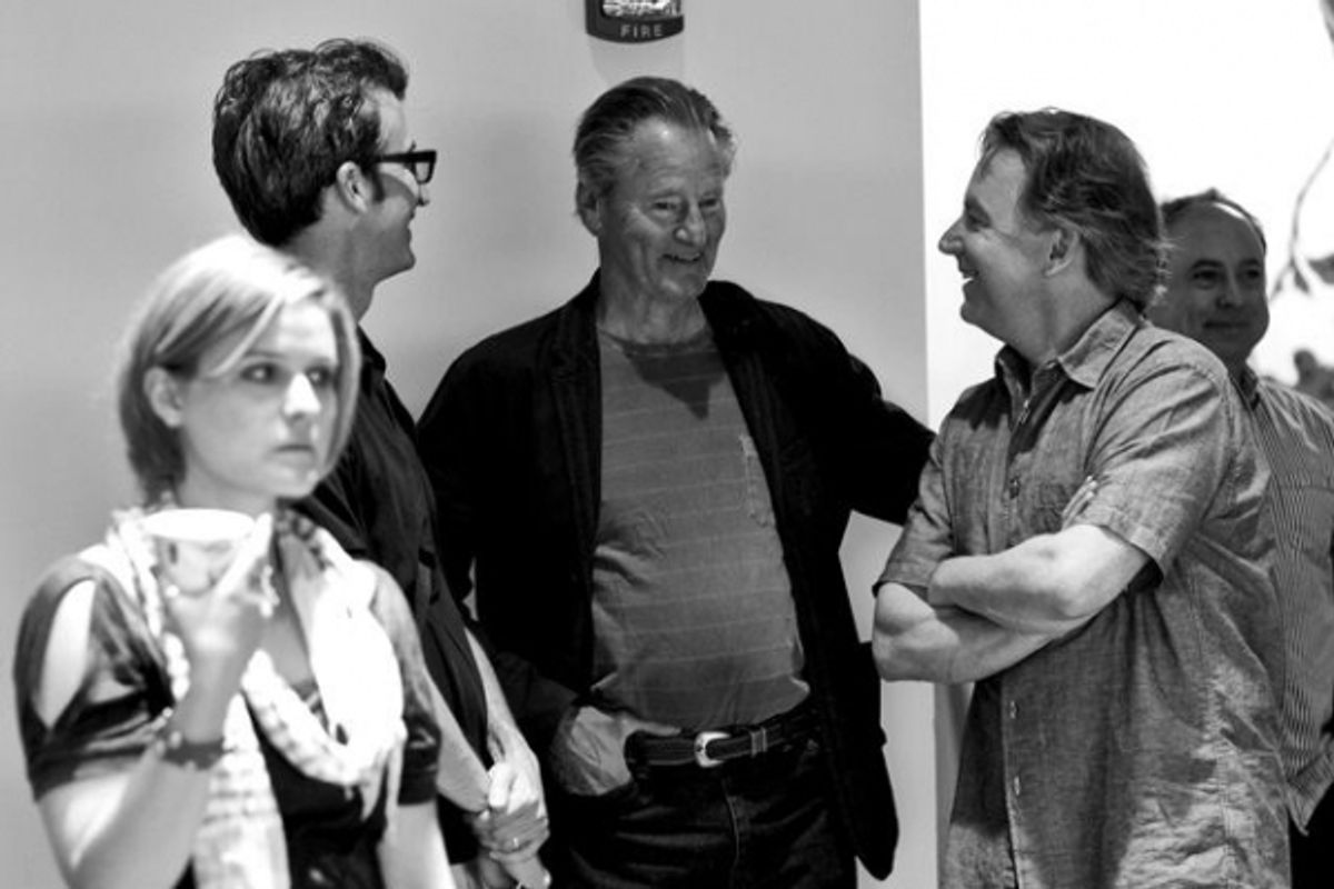 Daniel Aukin, Sam Shepard, James Houghton at 