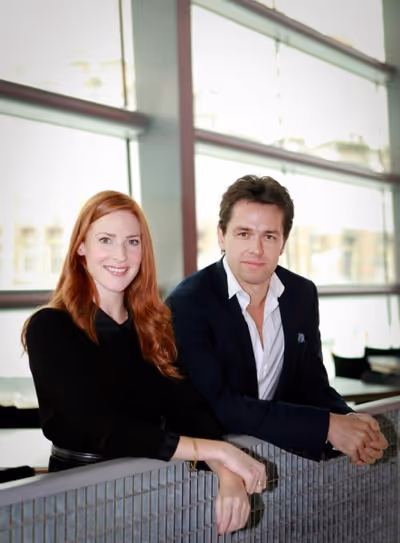 Julian Ovenden and Rosalie Craig  Photo