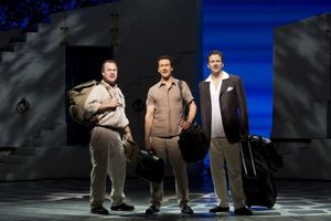 Aaron Lazar, Graham Rowat and Daniel Cooney @ BroadwayWorld Aaron Lazar, Graham Rowat and Daniel Cooney Photo