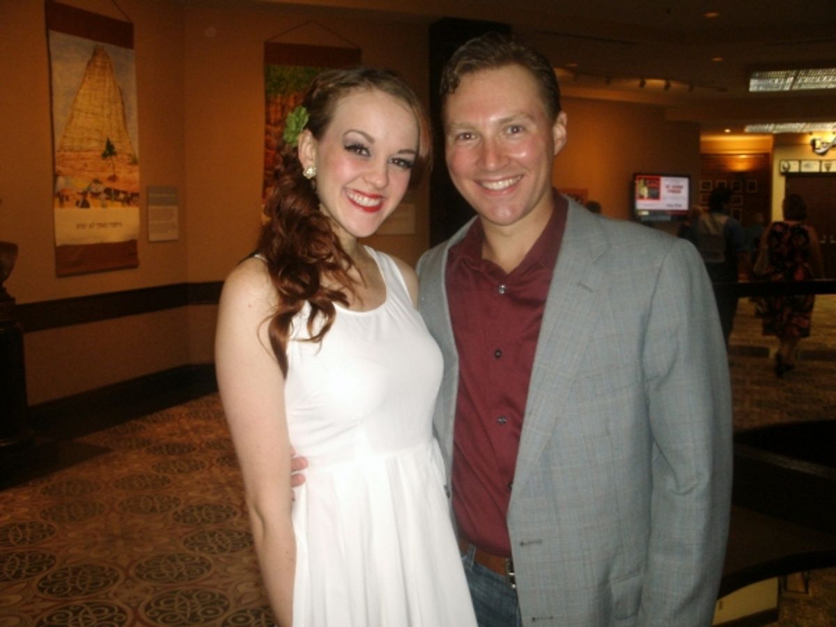 Tiffany Trainer and Jonathan Lee Cunningham at 