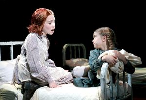 Lauren Weintraub (Annie) and Elena Carmichael (Molly) @ BroadwayWorld Lauren Weintraub (Annie) and Elena Carmichael (Molly) Photo