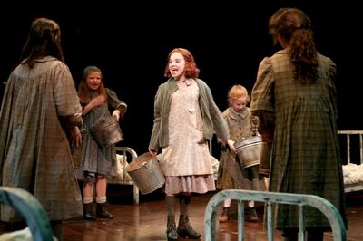 Lauren Weintraub (Annie) and the Orphans Photo