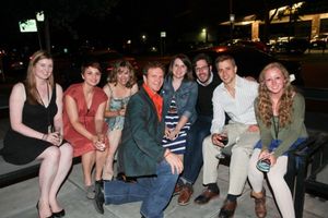 Kim Arnett, John B. Williford and Michael D. Jablonski with Music Circus Employees @ BroadwayWorld Kim Arnett, John B. Williford and Michael D. Jablonski with Music Circus Employees Photo