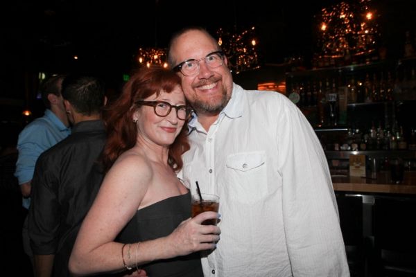 Vicki Lewis  and her husband Phil Allen Photo