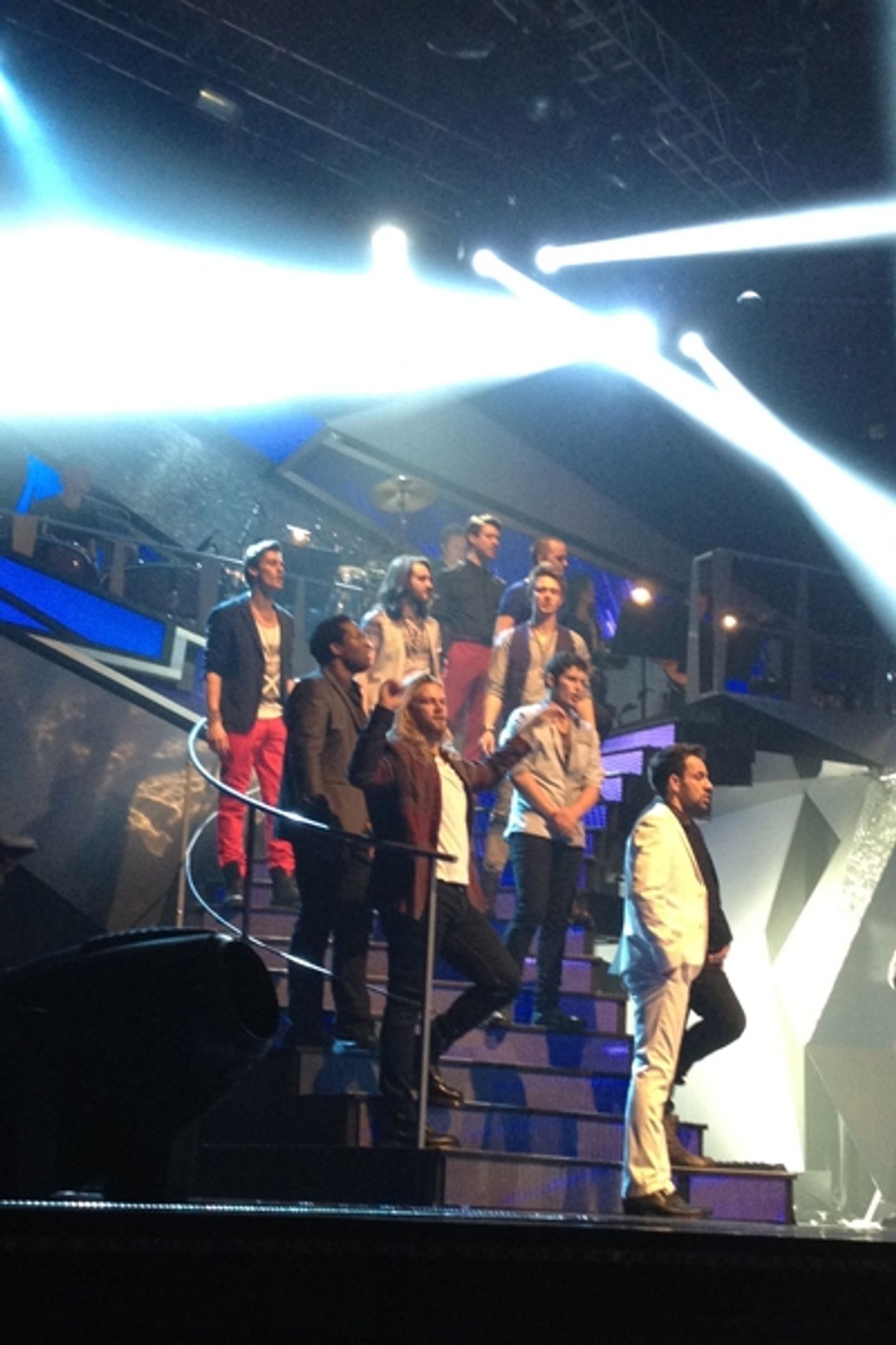 Photo Flash: Inside Rehearsals of ITV's SUPERSTAR! Photo Flash: Inside Rehearsals of ITV's SUPERSTAR! Image