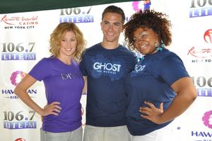 Caissie Levy, Richard Fleeshman and Da'Vine Joy Randolph Photo