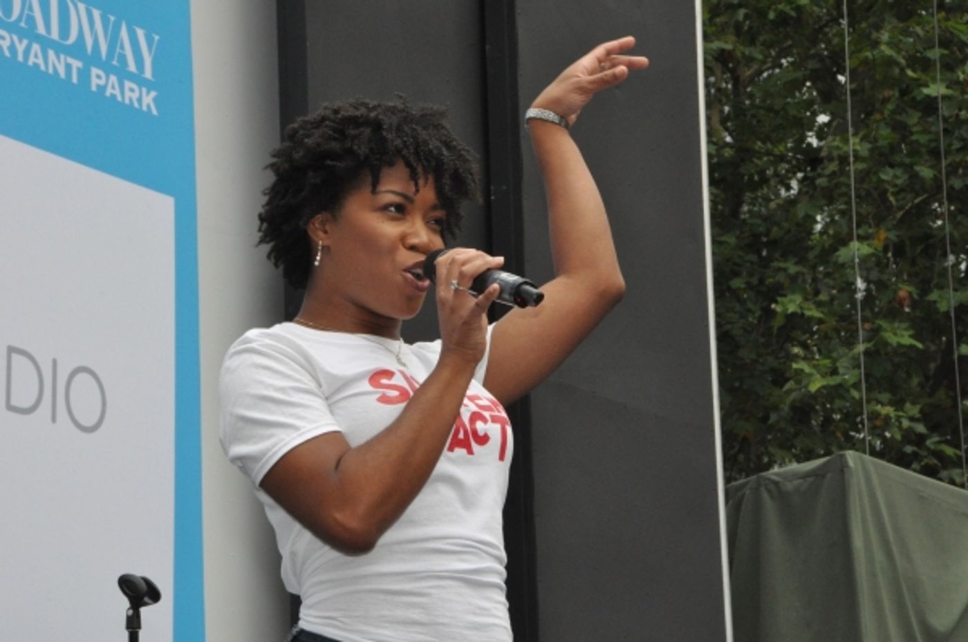 Photo Coverage: WICKED, GHOST, MEMPHIS, and More Perform at Broadway in Bryant Park!  Image