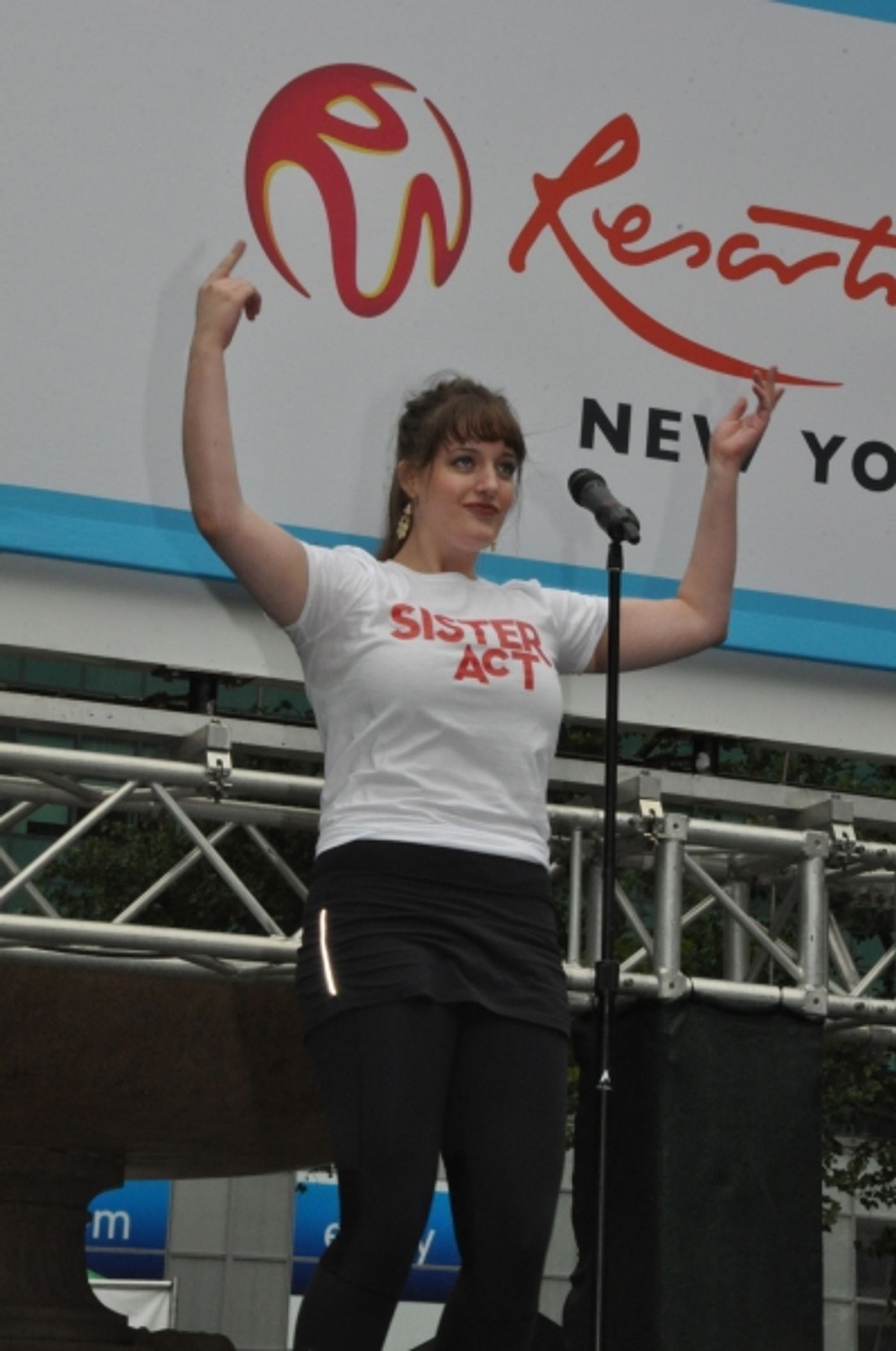 Photo Coverage: WICKED, GHOST, MEMPHIS, and More Perform at Broadway in Bryant Park!  Image