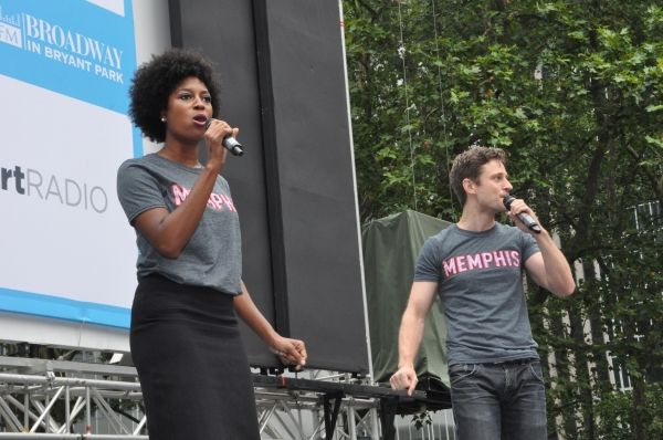 Photo Coverage: WICKED, GHOST, MEMPHIS, and More Perform at Broadway in Bryant Park! — photo 27 of 60