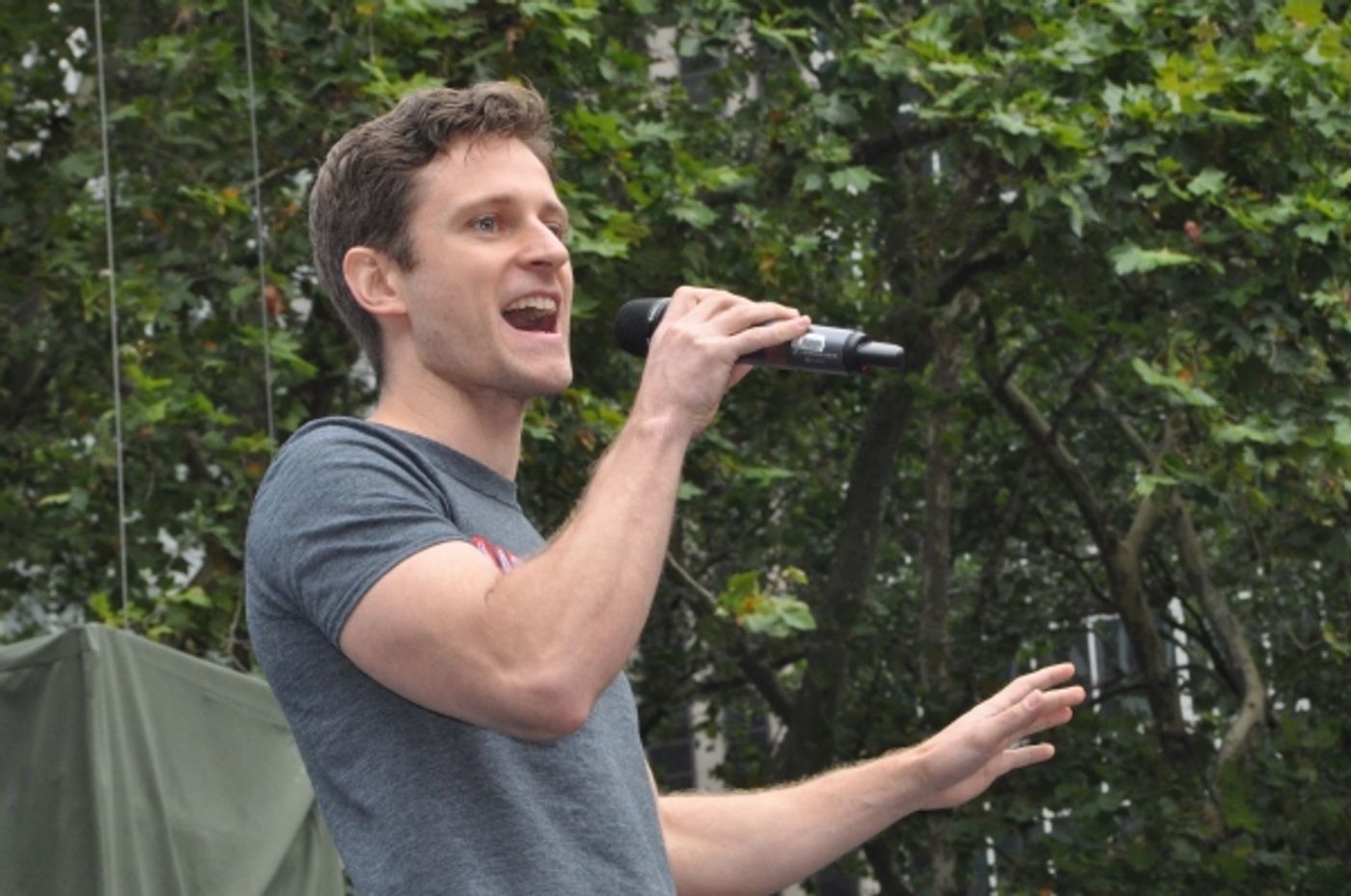Photo Coverage: WICKED, GHOST, MEMPHIS, and More Perform at Broadway in Bryant Park!  Image