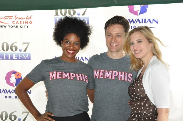 Photo Coverage: WICKED, GHOST, MEMPHIS, and More Perform at Broadway in Bryant Park! — photo 24 of 60