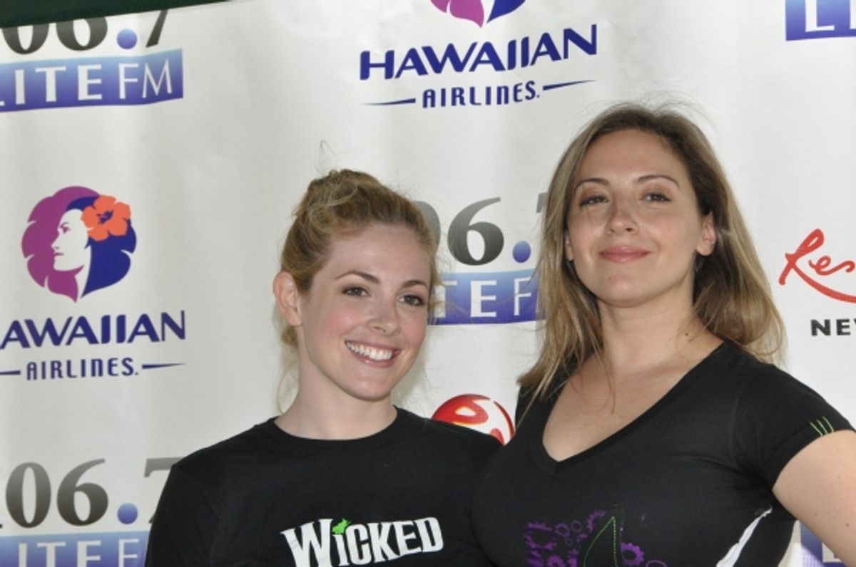 Kate Fahrner and Donna Vivino at 