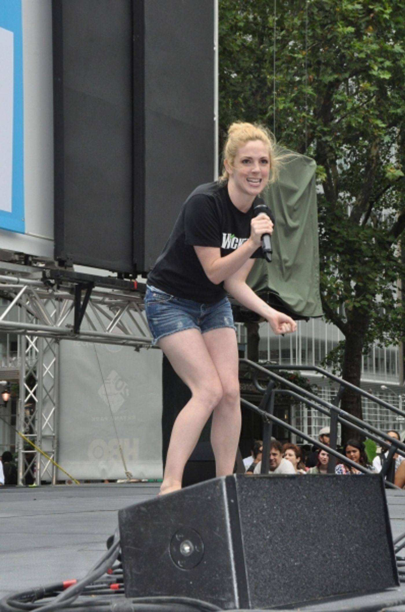 Photo Coverage: WICKED, GHOST, MEMPHIS, and More Perform at Broadway in Bryant Park!  Image