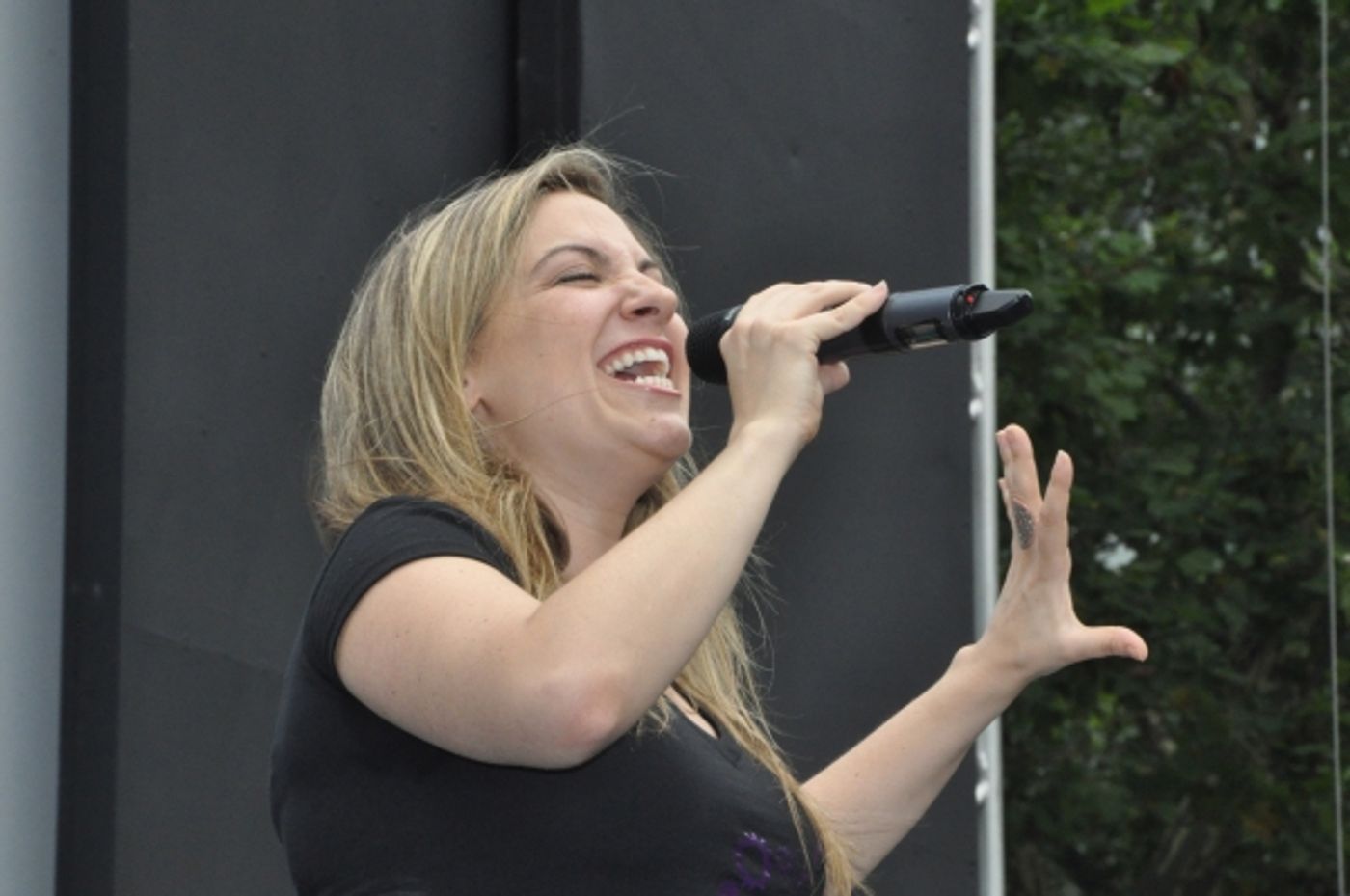 Photo Coverage: WICKED, GHOST, MEMPHIS, and More Perform at Broadway in Bryant Park!  Image