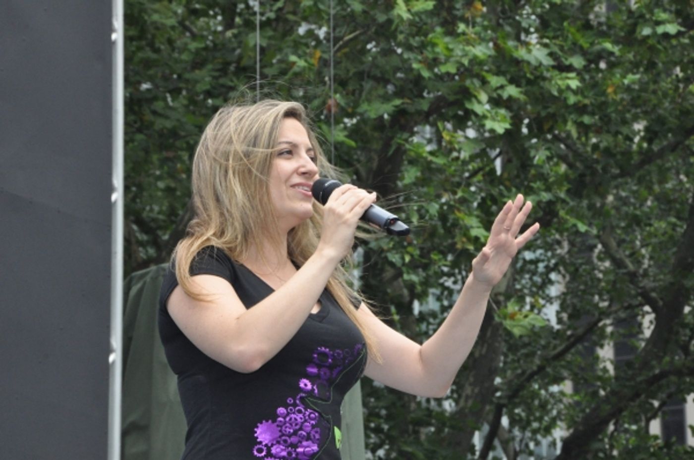 Photo Coverage: WICKED, GHOST, MEMPHIS, and More Perform at Broadway in Bryant Park!  Image