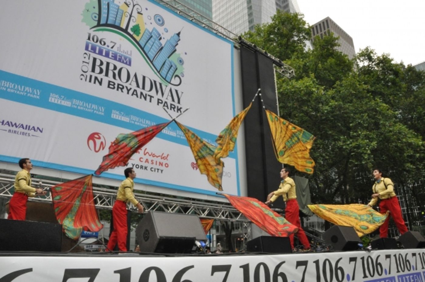 Photo Coverage: WICKED, GHOST, MEMPHIS, and More Perform at Broadway in Bryant Park!  Image