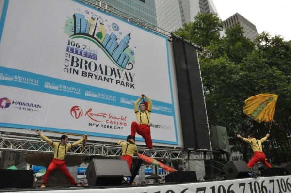 Photo Coverage: WICKED, GHOST, MEMPHIS, and More Perform at Broadway in Bryant Park! — photo 3 of 60
