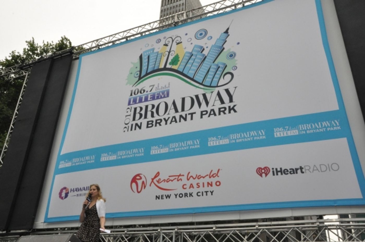 Photo Coverage: WICKED, GHOST, MEMPHIS, and More Perform at Broadway in Bryant Park!  Image