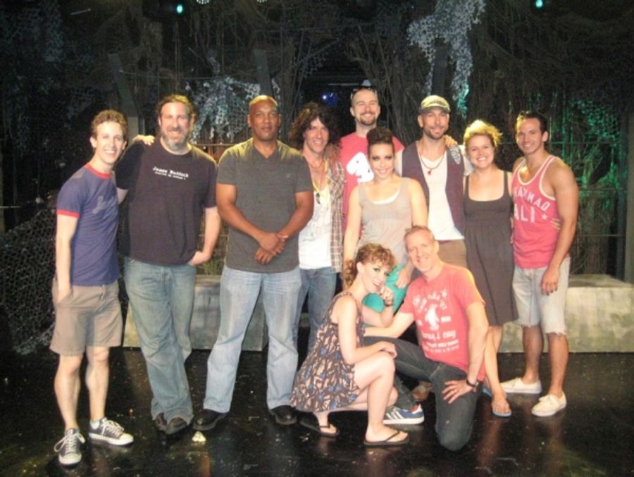 Photo Flash: The Spin Doctors Visit TRIASSIC PARQ The Musical Image