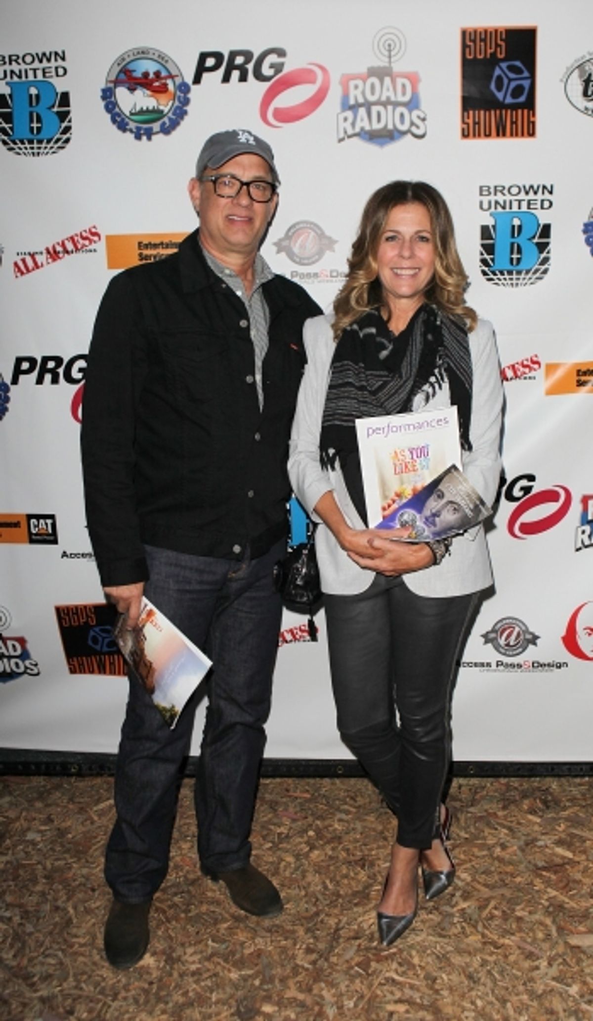 Tom Hanks and wife actress Rita Wilson
 at 