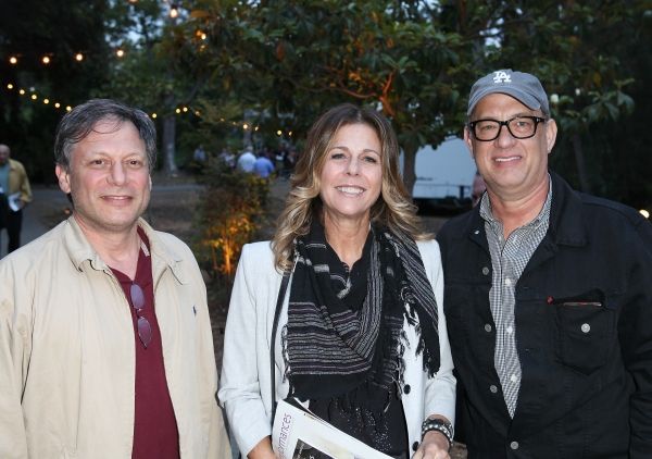 Ben Donenberg, Artistic Director Shakespeare Center of Los Angeles with Rita Wilson a Photo