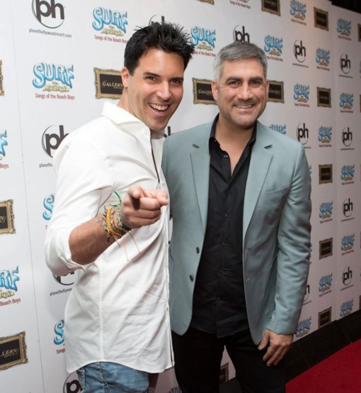 Frankie Moreno and Taylor Hicks at 