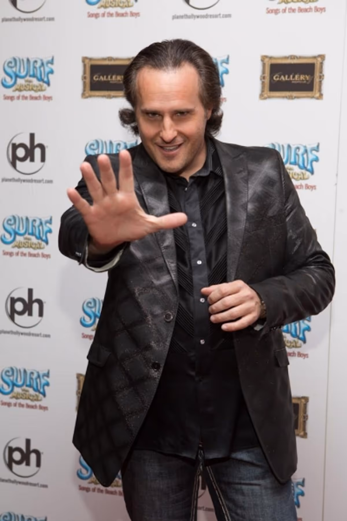 Gerry McCambridge at Marissa Jaret Winokur, Debbie Gibson and More at Opening Night Red Carpet of SURF THE MUSICAL