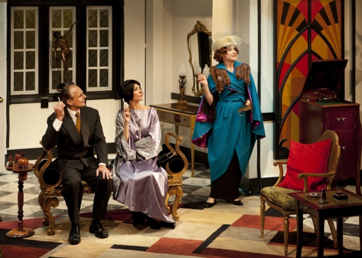 Photo Flash: Sneak Peek at Dead Writers Theatre's THE VORTEX, Opening Tonight Photo Flash: Sneak Peek at Dead Writers Theatre's THE VORTEX, Opening Tonight Image