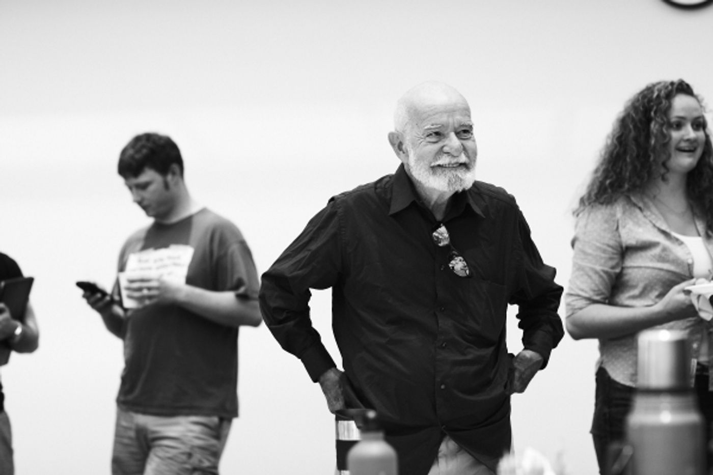 Photo Flash: Leon Addison Brown, Ritchie Coster and More Rehearse Signature Theatre's THE TRAIN DRIVER  Image