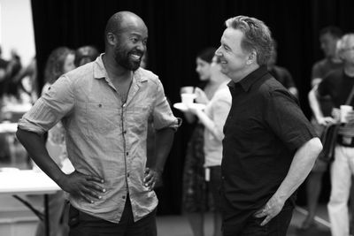 Leon Addison Brown and James Houghton Photo