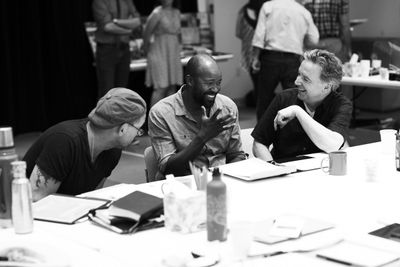 Ritchie Coster, Leon Addison Brown and James Houghton Photo