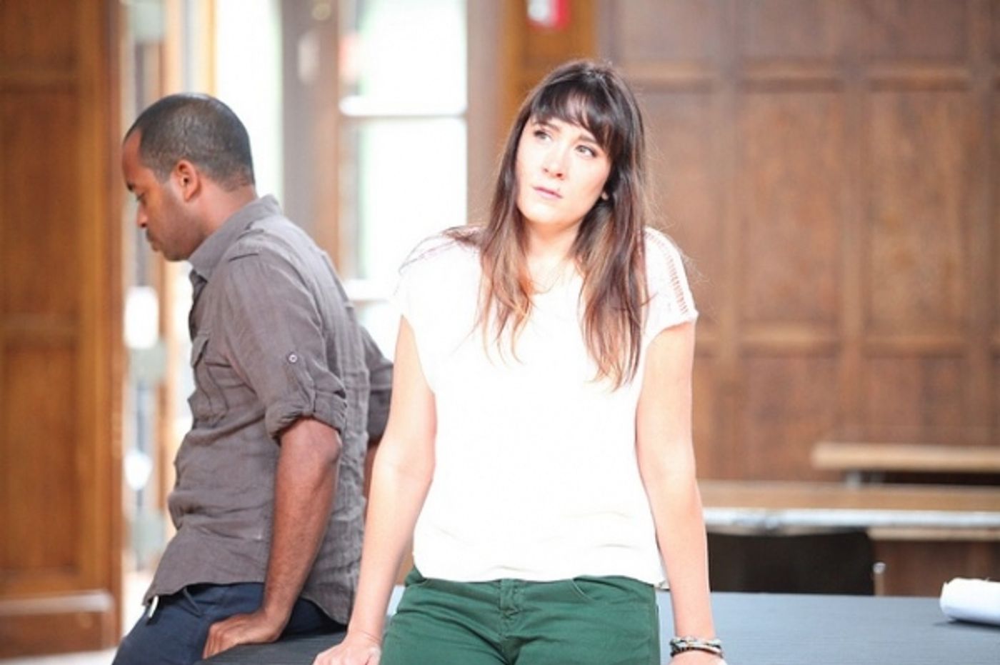 Photo Flash: Will Swenson and More in Rehearsal for Vassar Powerhouse's MURDER BALLAD  Image