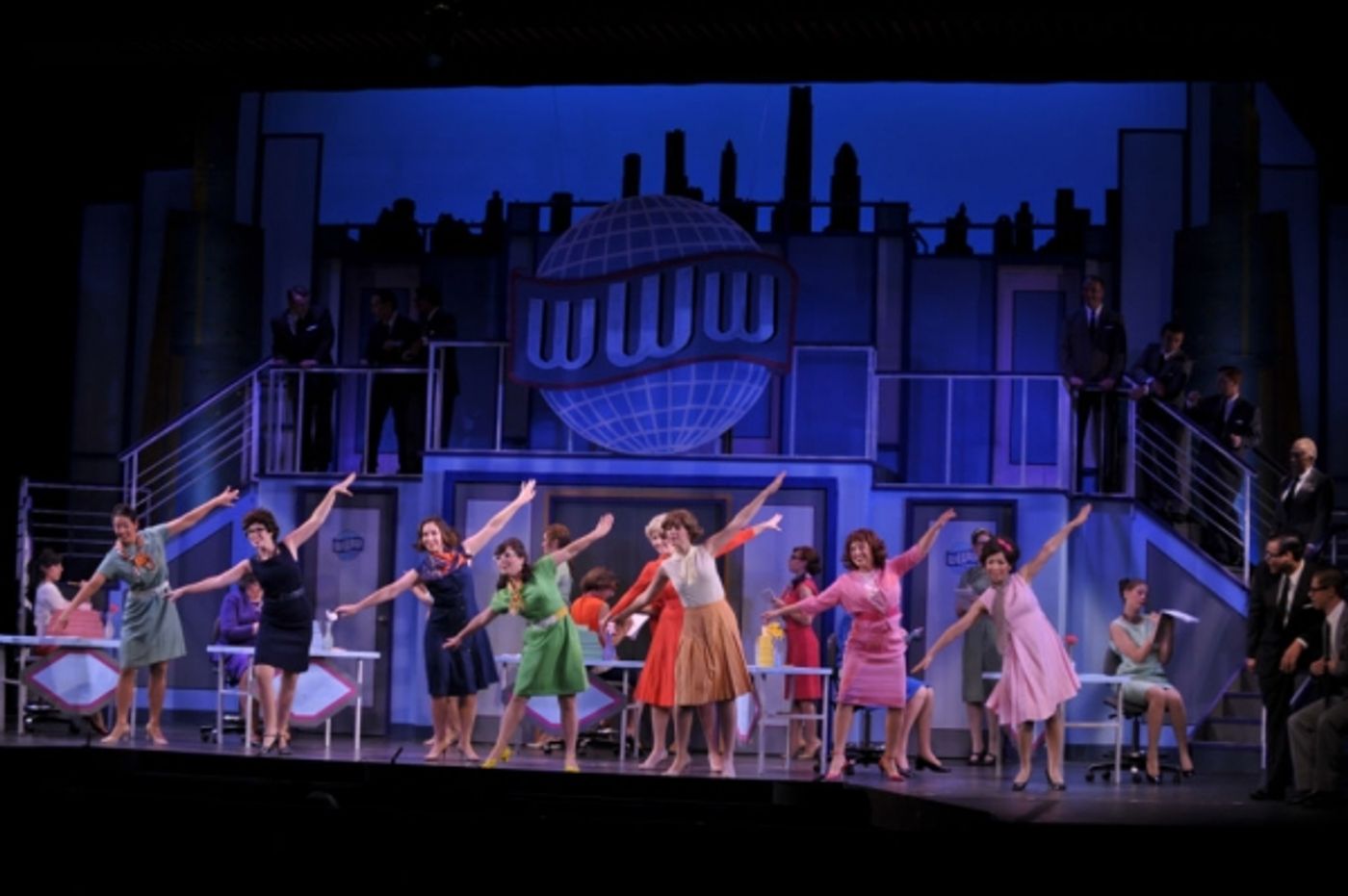 Photo Flash: Sneak Peek at Foothill Music's HOW TO SUCCEED IN BUSINESS WITHOUT REALLY TRYING, Opening Tonight  Image