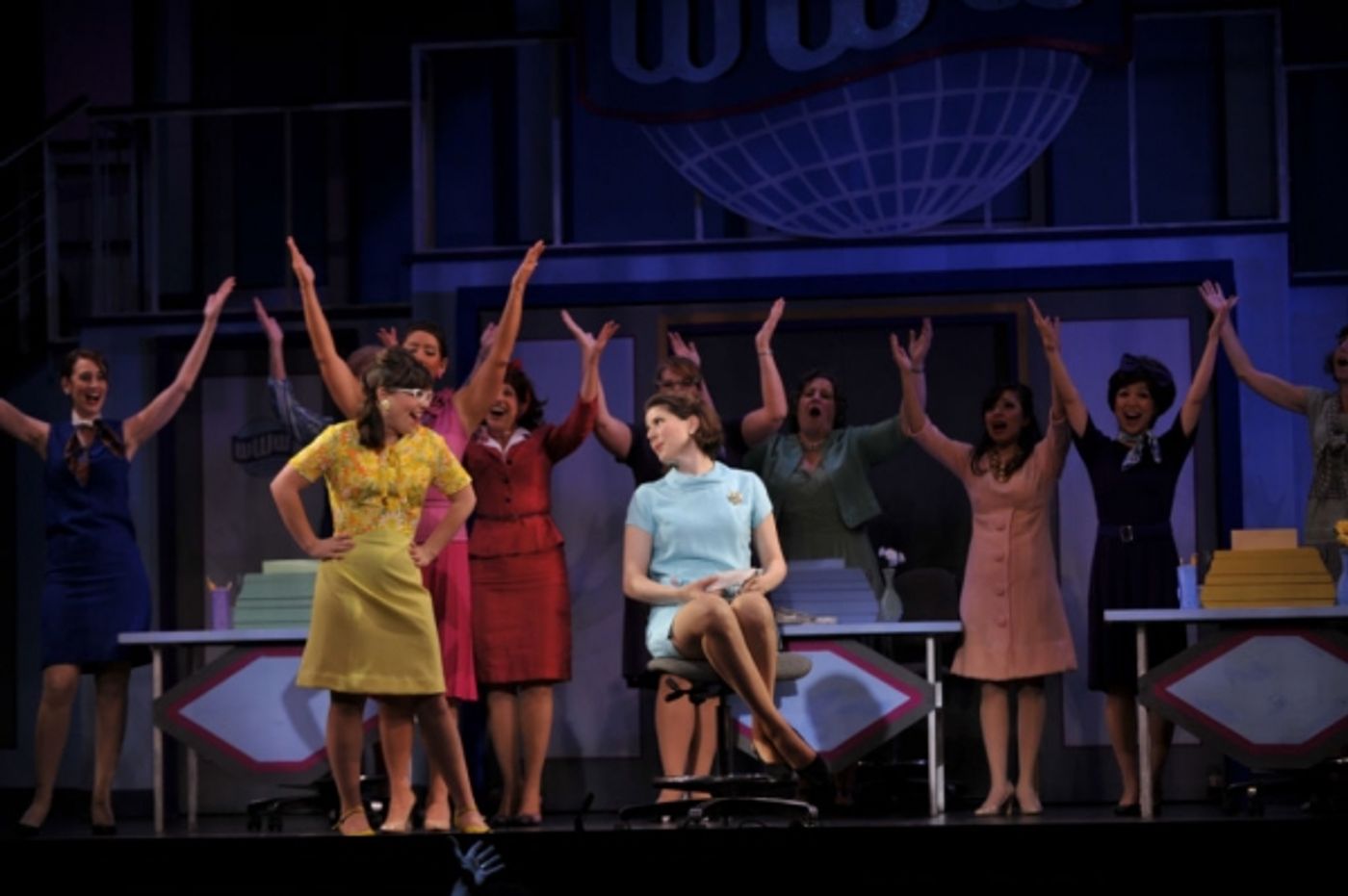 Photo Flash: Sneak Peek at Foothill Music's HOW TO SUCCEED IN BUSINESS WITHOUT REALLY TRYING, Opening Tonight  Image
