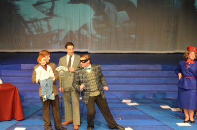 Greg Taylor(Fred McCracken), Tim Larsen (Bert Healy) and Company Photo