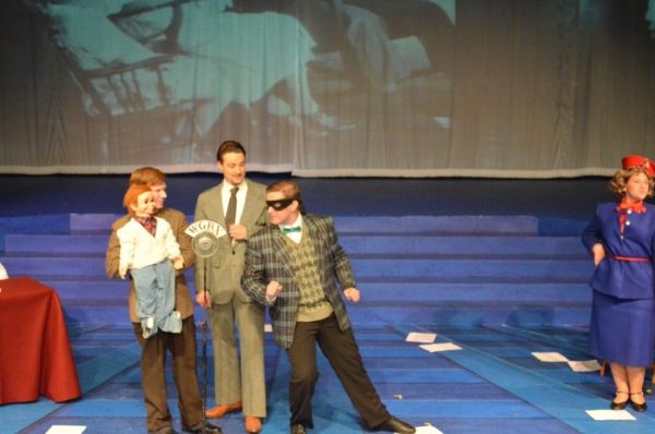 Greg Taylor(Fred McCracken), Tim Larsen (Bert Healy) and Company Photo