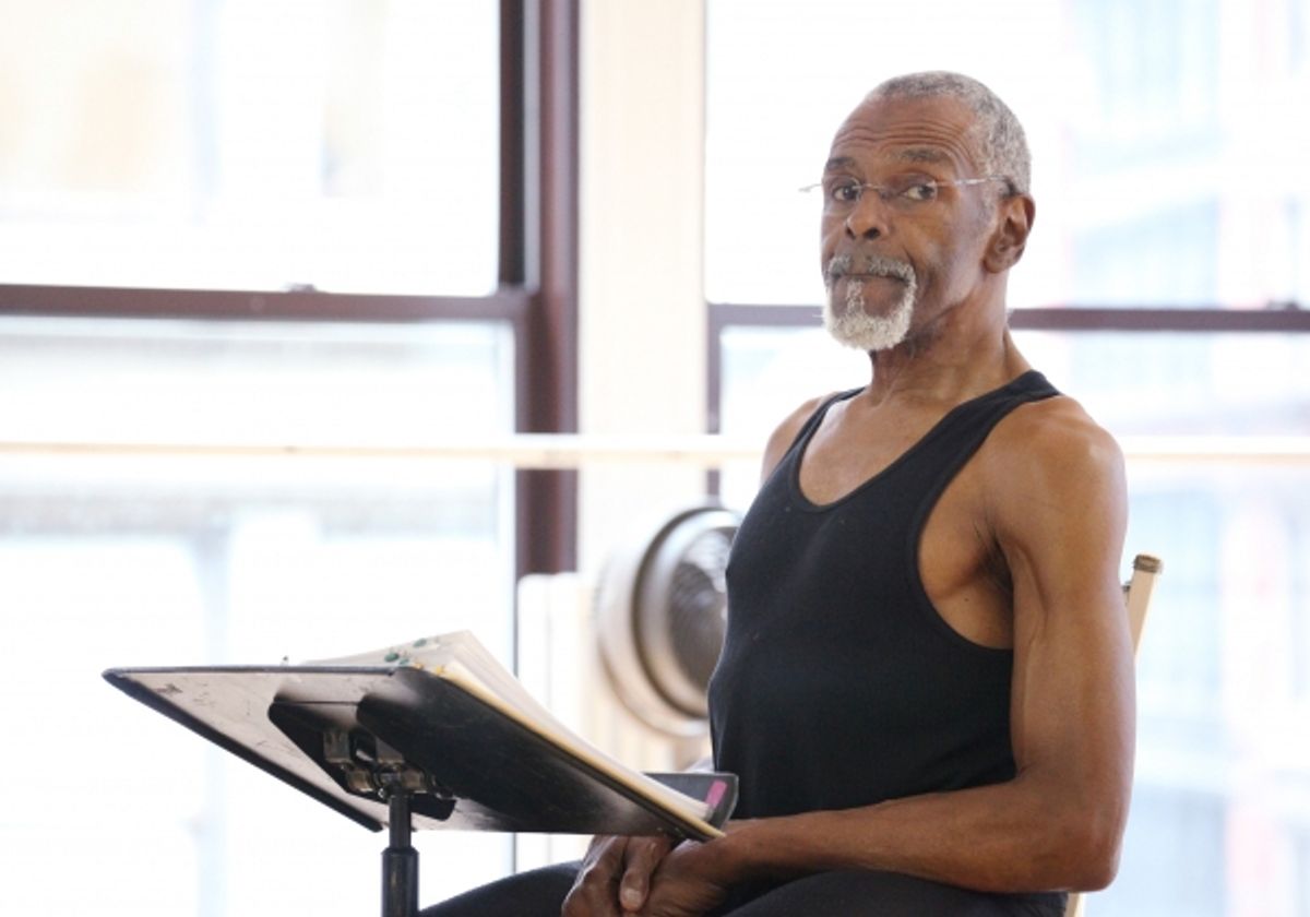 Gus Solomons Jr. at EXCLUSIVE Robert Cuccioli, Natascia Diaz and More Rehearse for CHESS