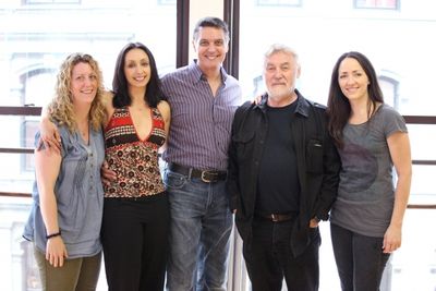 Valerie Sciarra, Natascia Diaz, Robert Cuccioli, Director Christopher Martin & Tamra  Photo