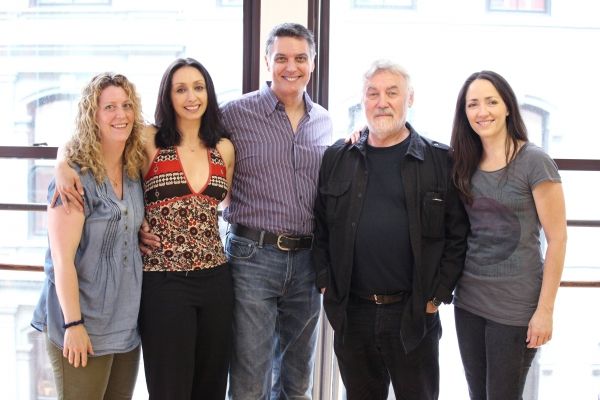 Valerie Sciarra, Natascia Diaz, Robert Cuccioli, Director Christopher Martin & Tamra  Photo