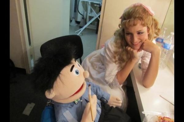 THE MUSIC MAN's Hannah M. James ‏(Candlelight Pavilion, Claremont, CA)  Photo