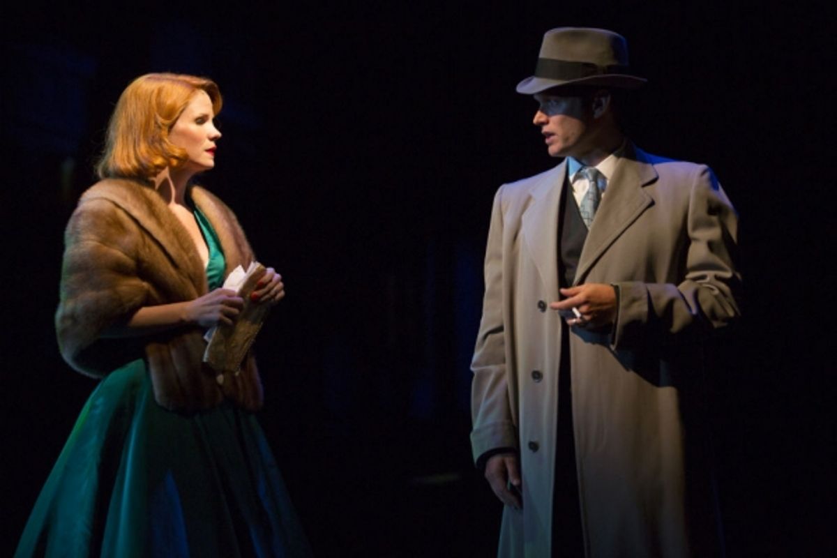 Kelli O'Hara and Steven Pasquale  at 