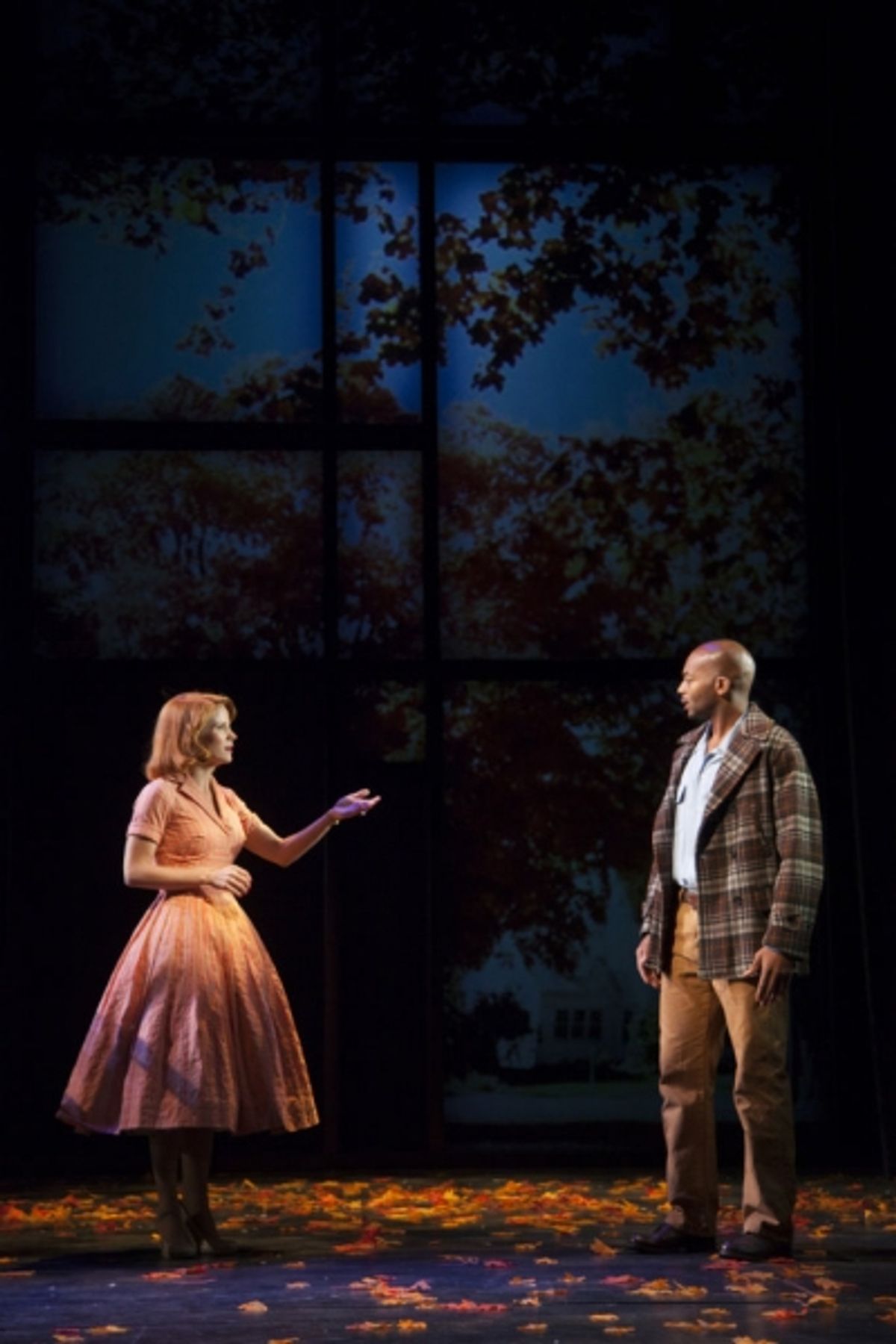 Kelli O'Hara and Brandon Victor Dixon at 