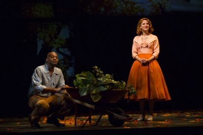 Brandon Victor Dixon and Kelli O'Hara Photo