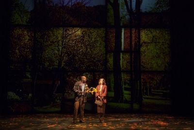 Brandon Victor Dixon and Kelli O'Hara Photo