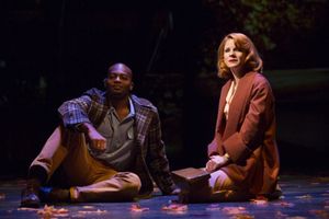 Brandon Victor Dixon and Kelli O'Hara @ BroadwayWorld Brandon Victor Dixon and Kelli O'Hara Photo
