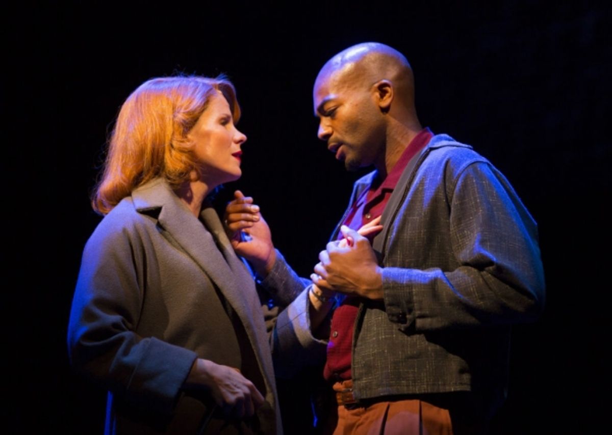 Kelli O'Hara and Brandon Victor Dixon at 