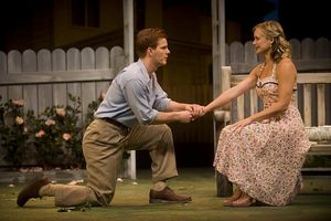 Josh Clayton and Rebecca Brooksher @ BroadwayWorld Josh Clayton and Rebecca Brooksher Photo