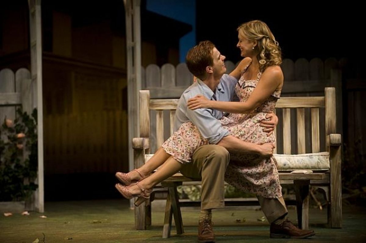 Josh Clayton and Rebecca Brooksher at 