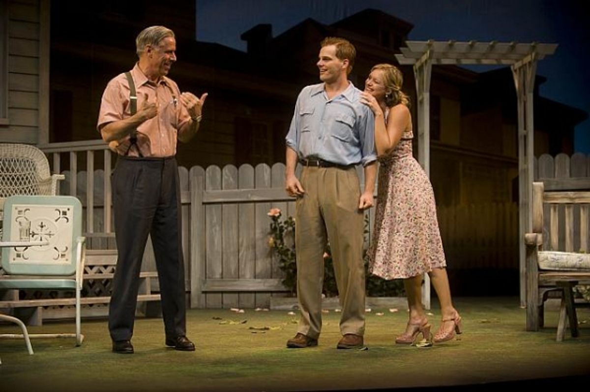 Jeff McCarthy, Josh Clayton and Rebecca Brooksher at 